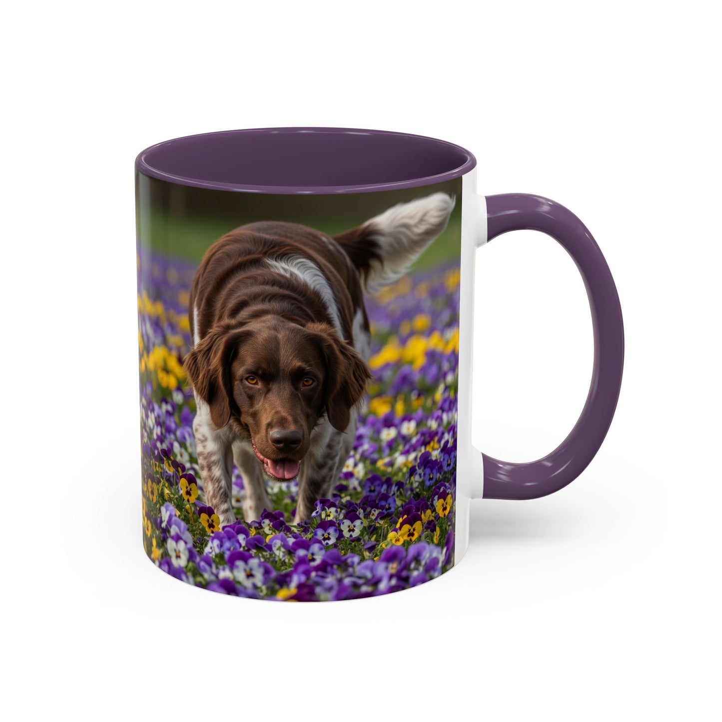 Taza grande con detalles de Munsterlander: el regalo perfecto para los amantes de los perros