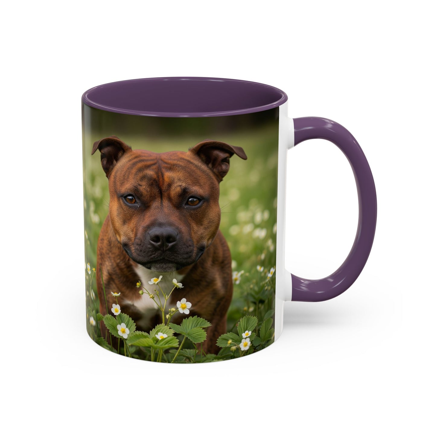 Staffordshire Bull Terrier Accent Coffee Mug - Perfect Gift for Dog Lovers