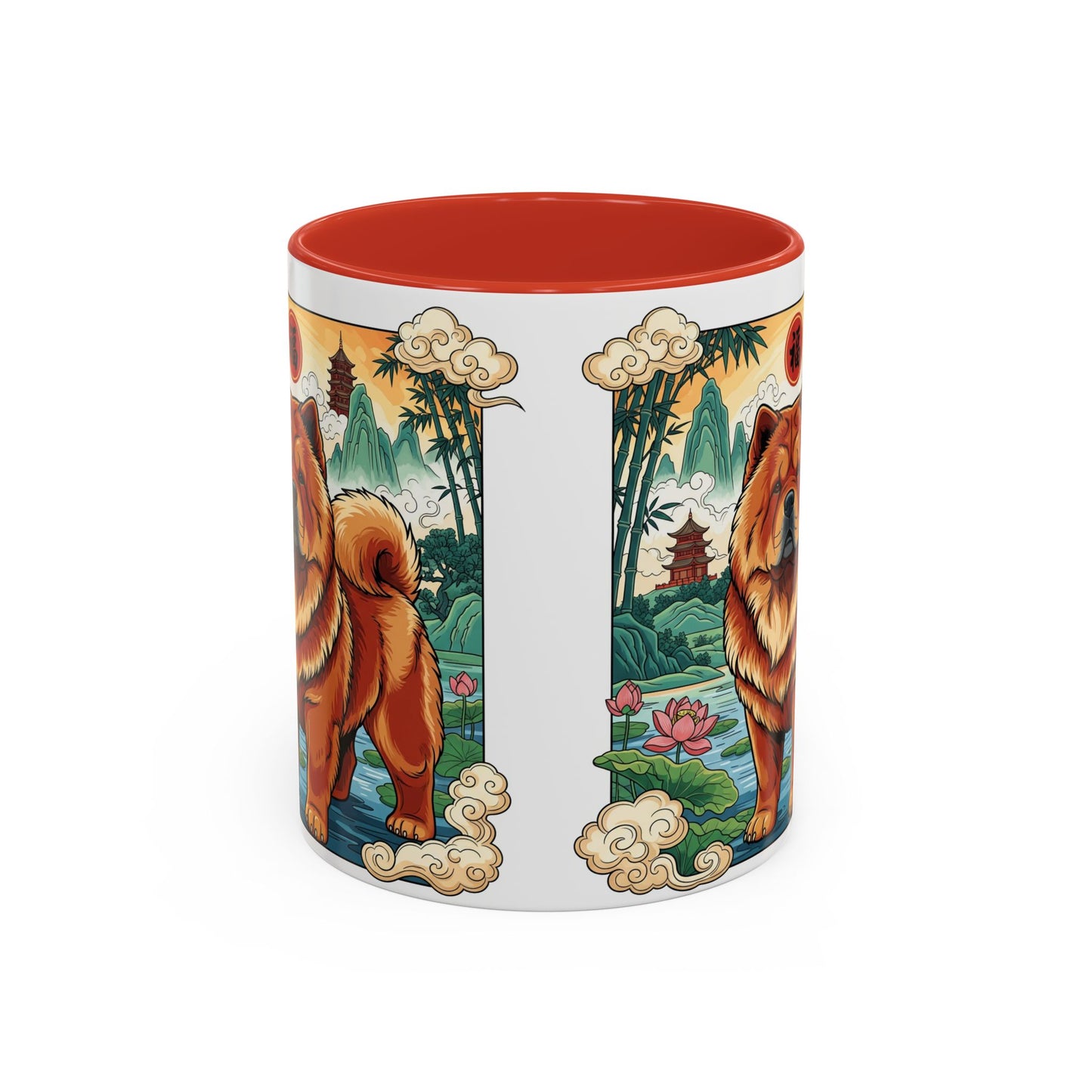 Chow Chow Accent Coffee Mug - Perfect Gift for Dog Lovers