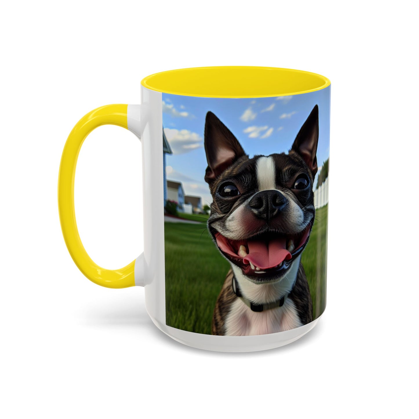 Boston Terrier Accent Coffee Mug - Perfect Gift for Dog Lovers