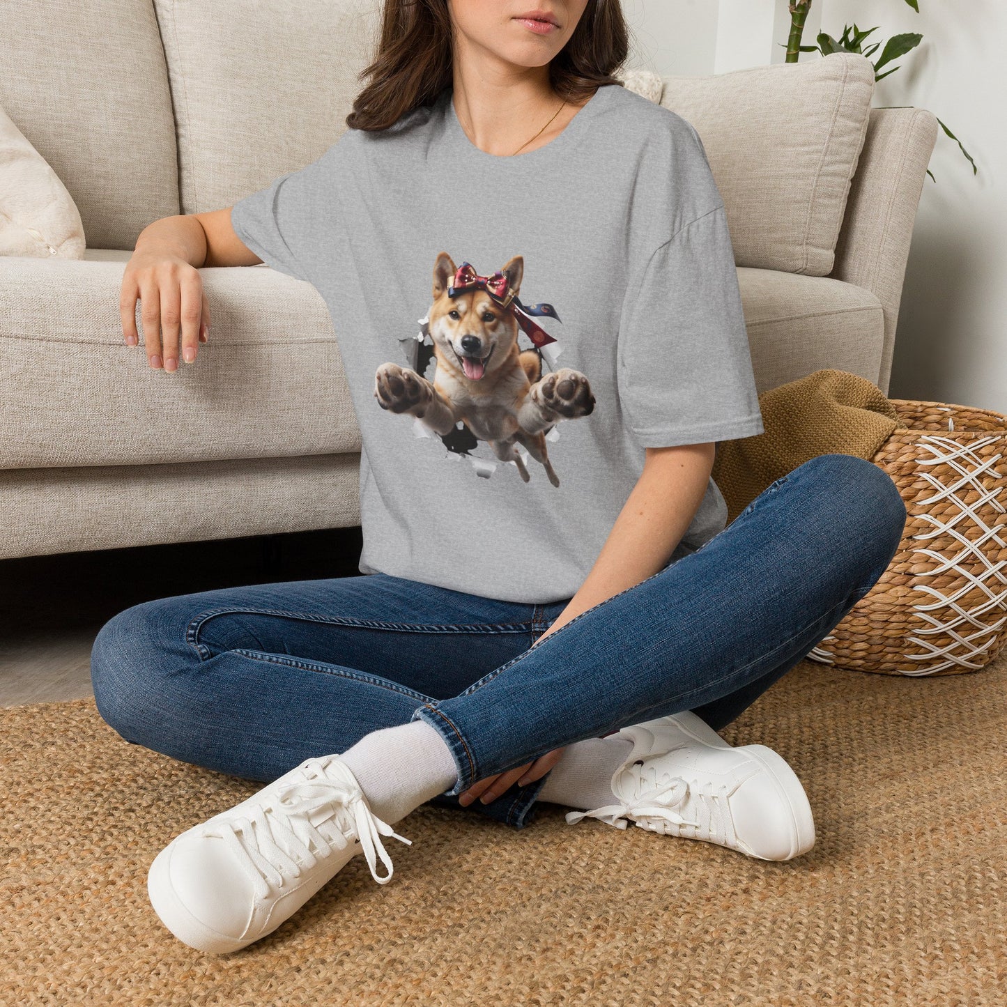 Korean Jindo Dog Tee Shirt