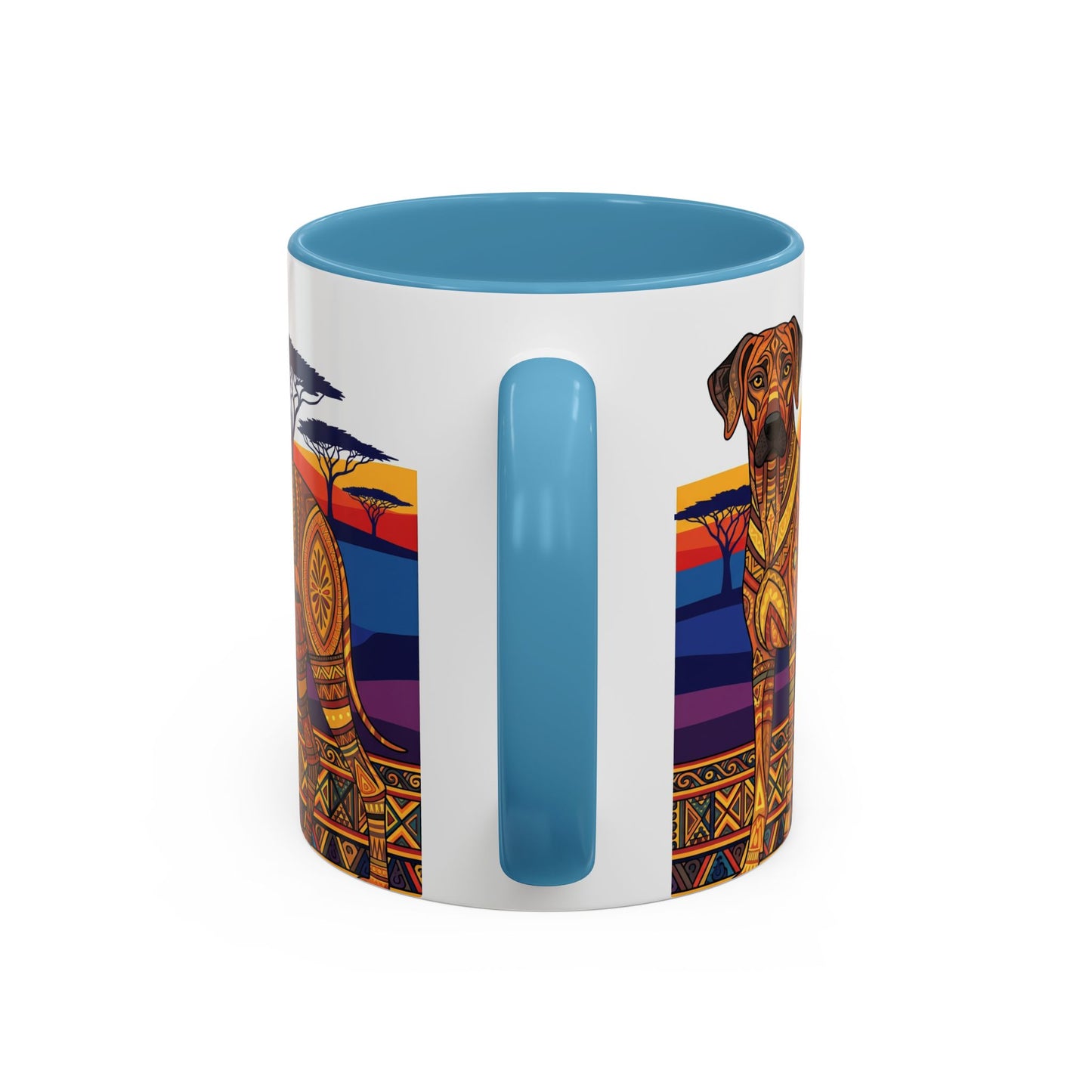 Taza de café con diseño de Rhodesian Ridgeback: el regalo perfecto para los amantes de los perros.