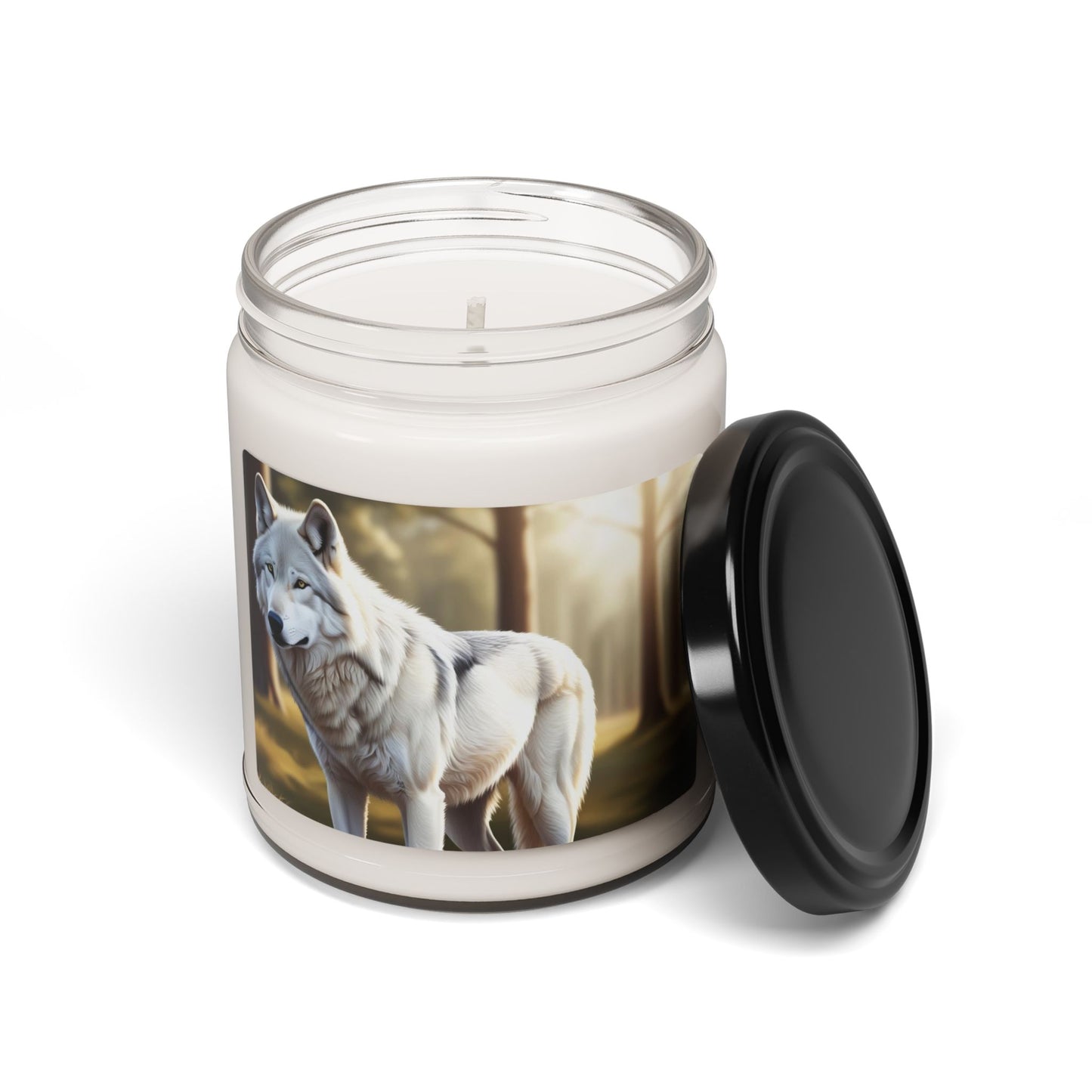 White Wolf- Scented Soy Candle, 9oz