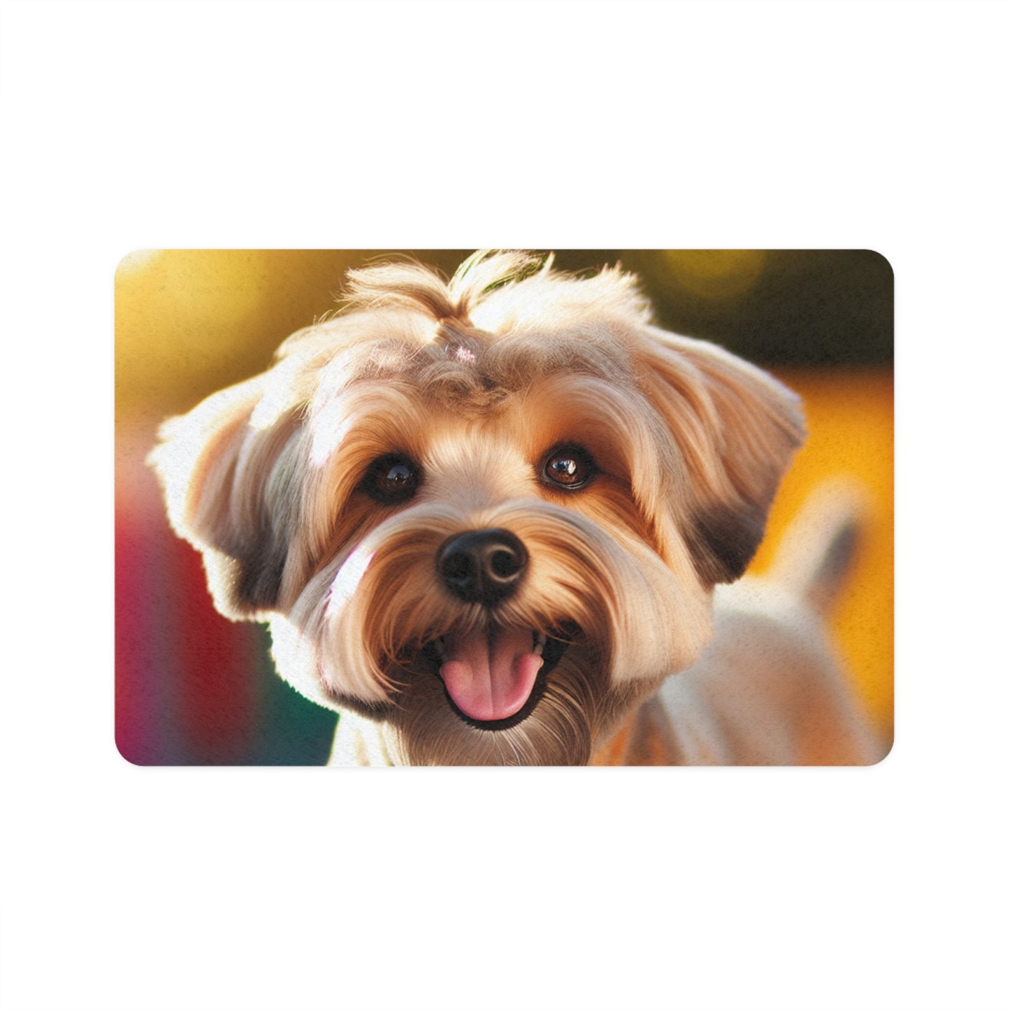 Pet Food Mat (12x18) - Dandie Dinmont Terrier