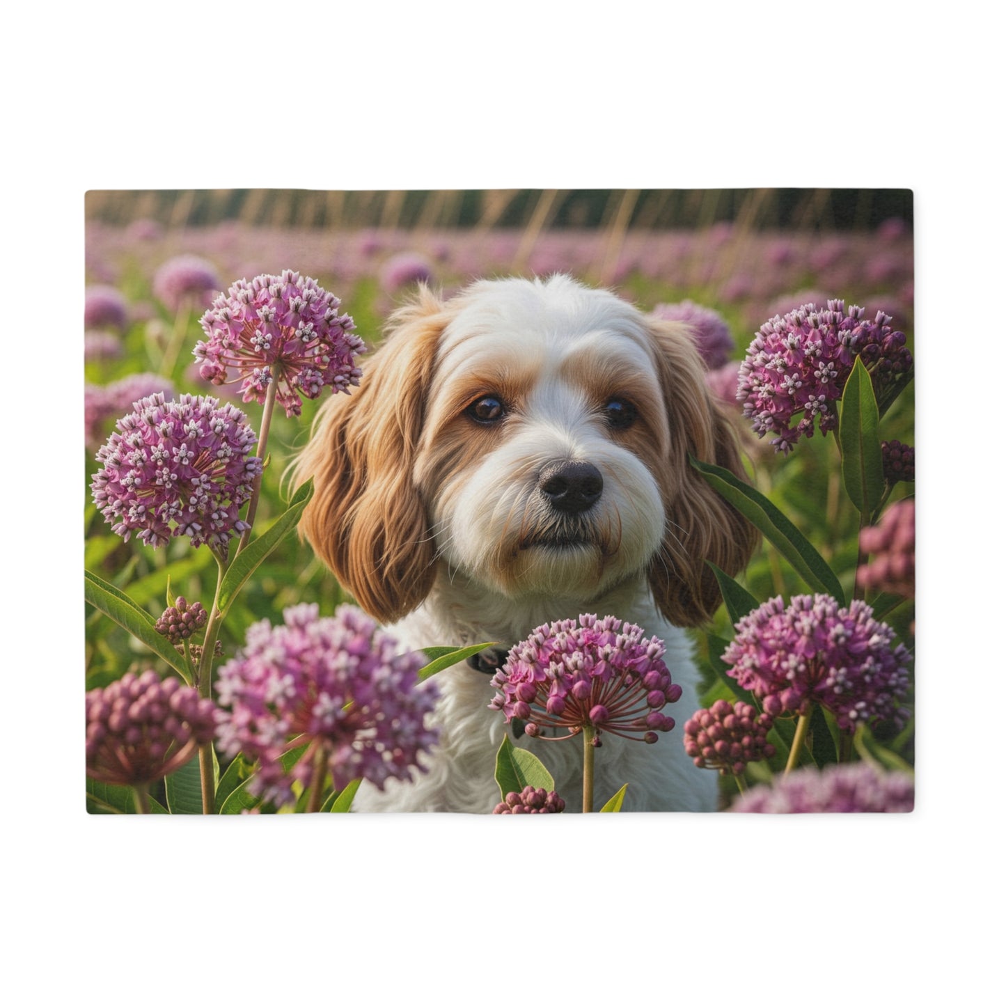 Cavachon Sweatshirt Blanket