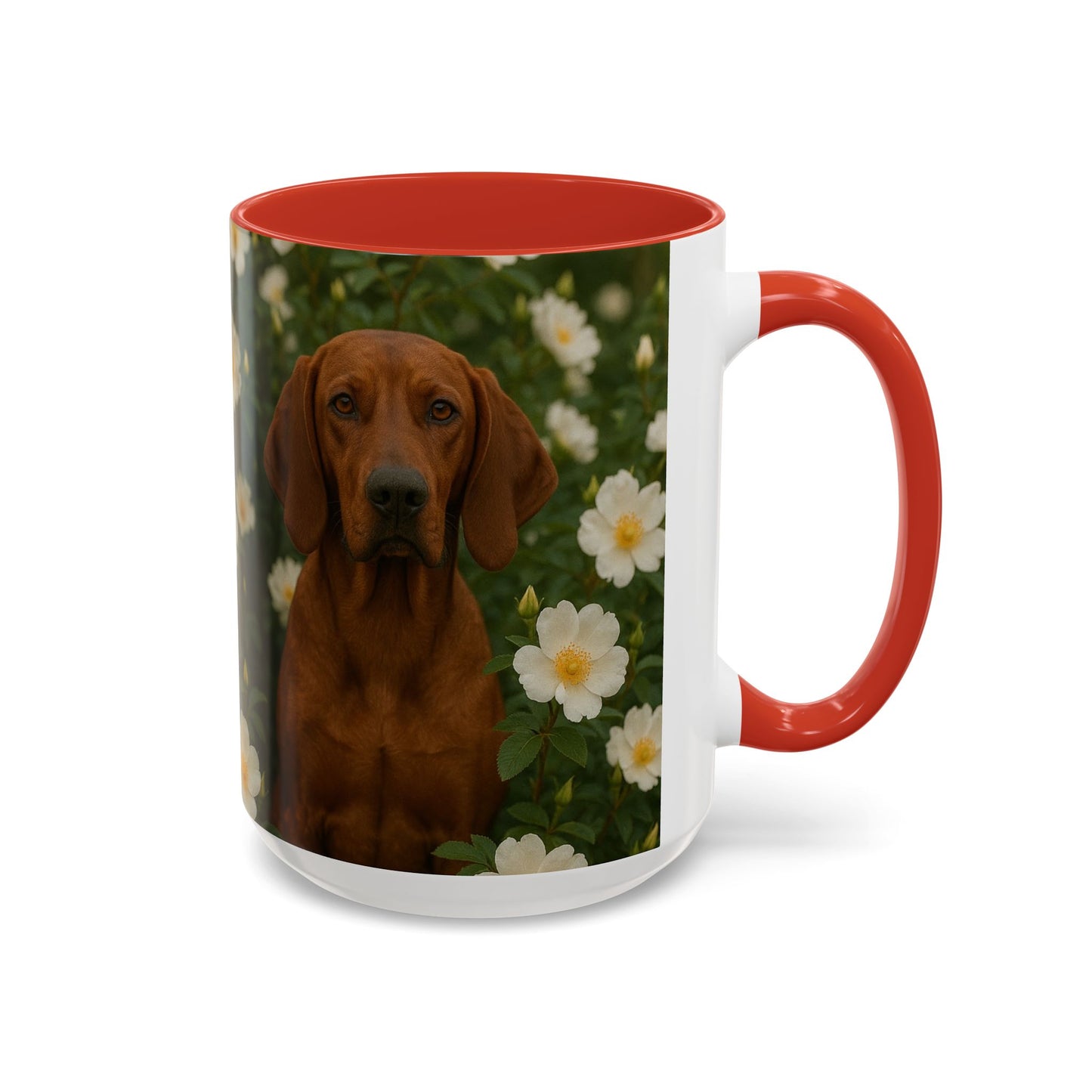 Taza de café con diseño de Redbone Coonhound: el regalo perfecto para los amantes de los perros.