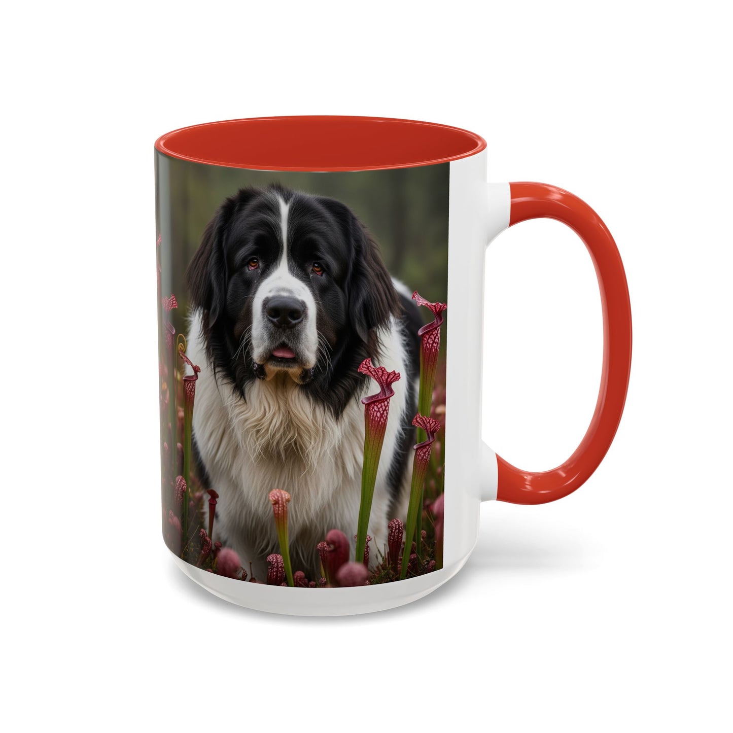 Taza de café con detalles de Landseer: el regalo perfecto para los amantes de los perros