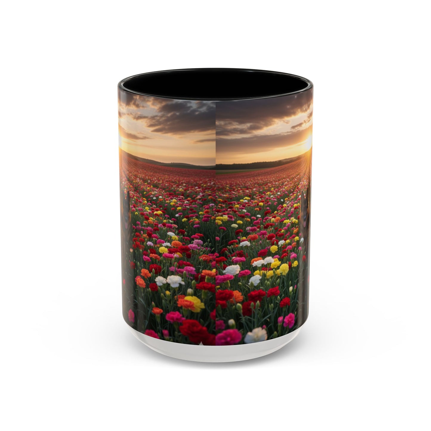 Taza de café con detalles de pastor alemán: el regalo perfecto para los amantes de los perros