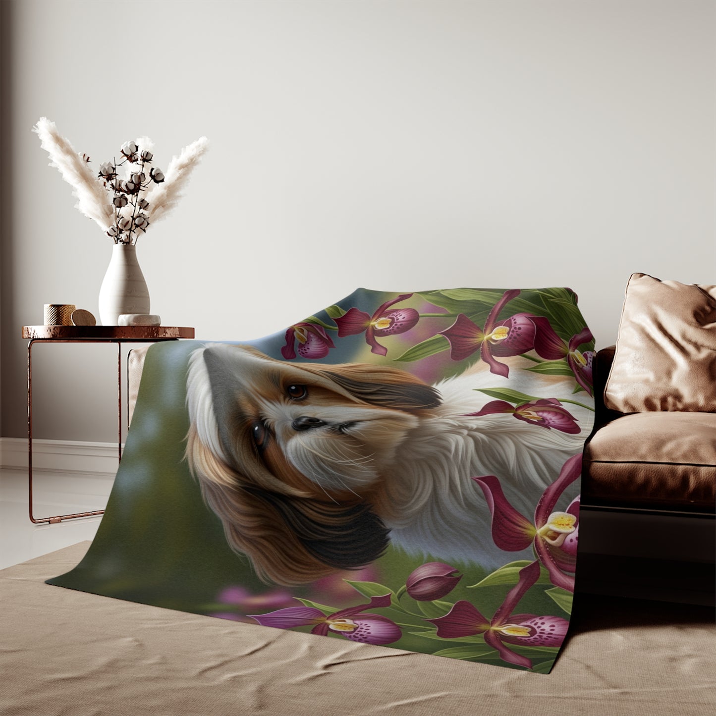 Lhasa Apso Sweatshirt Blanket