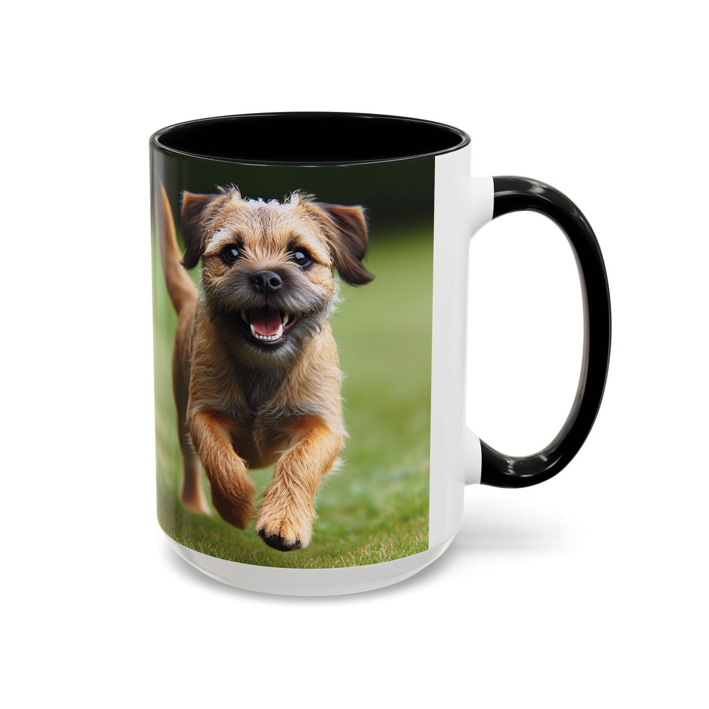 Border Terrier Accent Coffee Mug - Perfect Gift for Dog Lovers
