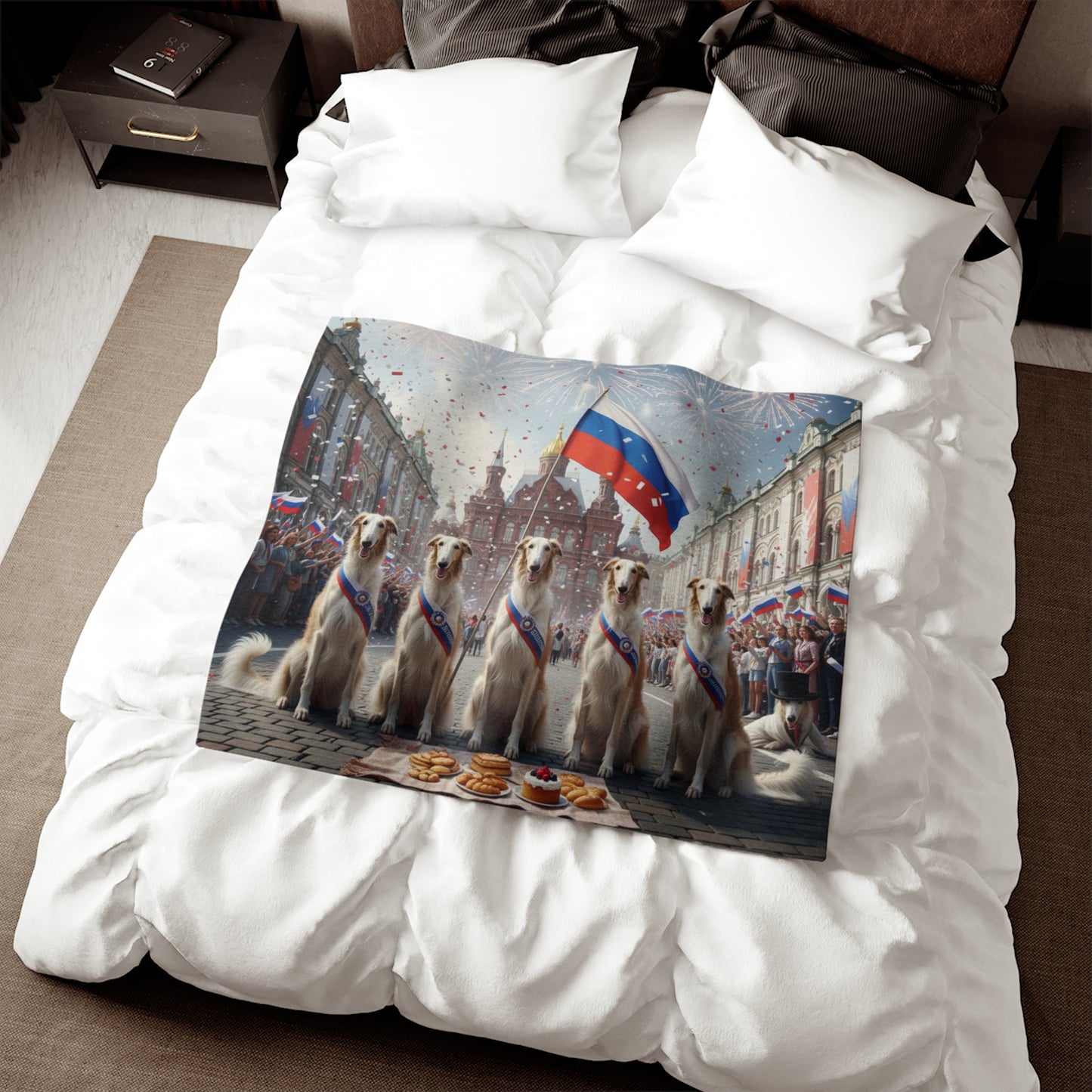 Borzoi Blanket