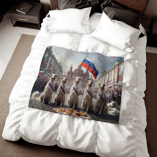 Borzoi Blanket