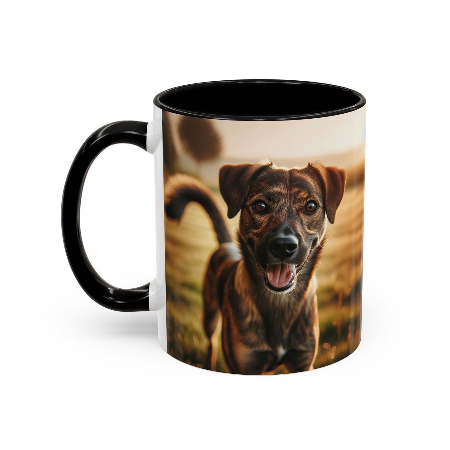 Mug à café Mountain Cur Accent - Cadeau idéal pour les amoureux des chiens