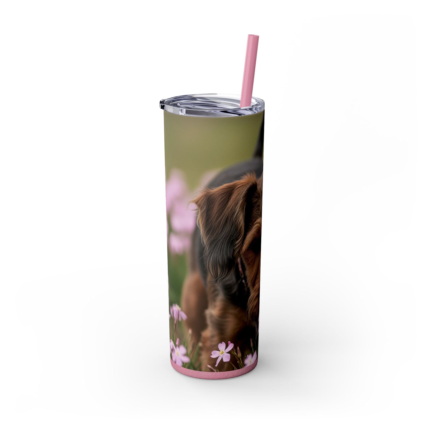 Gobelet isotherme Cesky Terrier avec paille, 590 ml