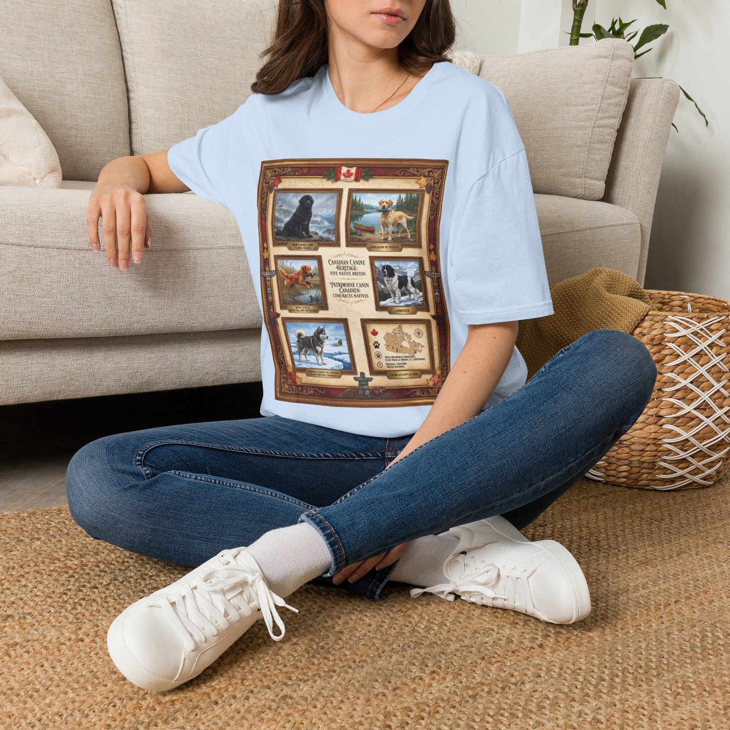 Canadian Canine Heritage Tee Shirt