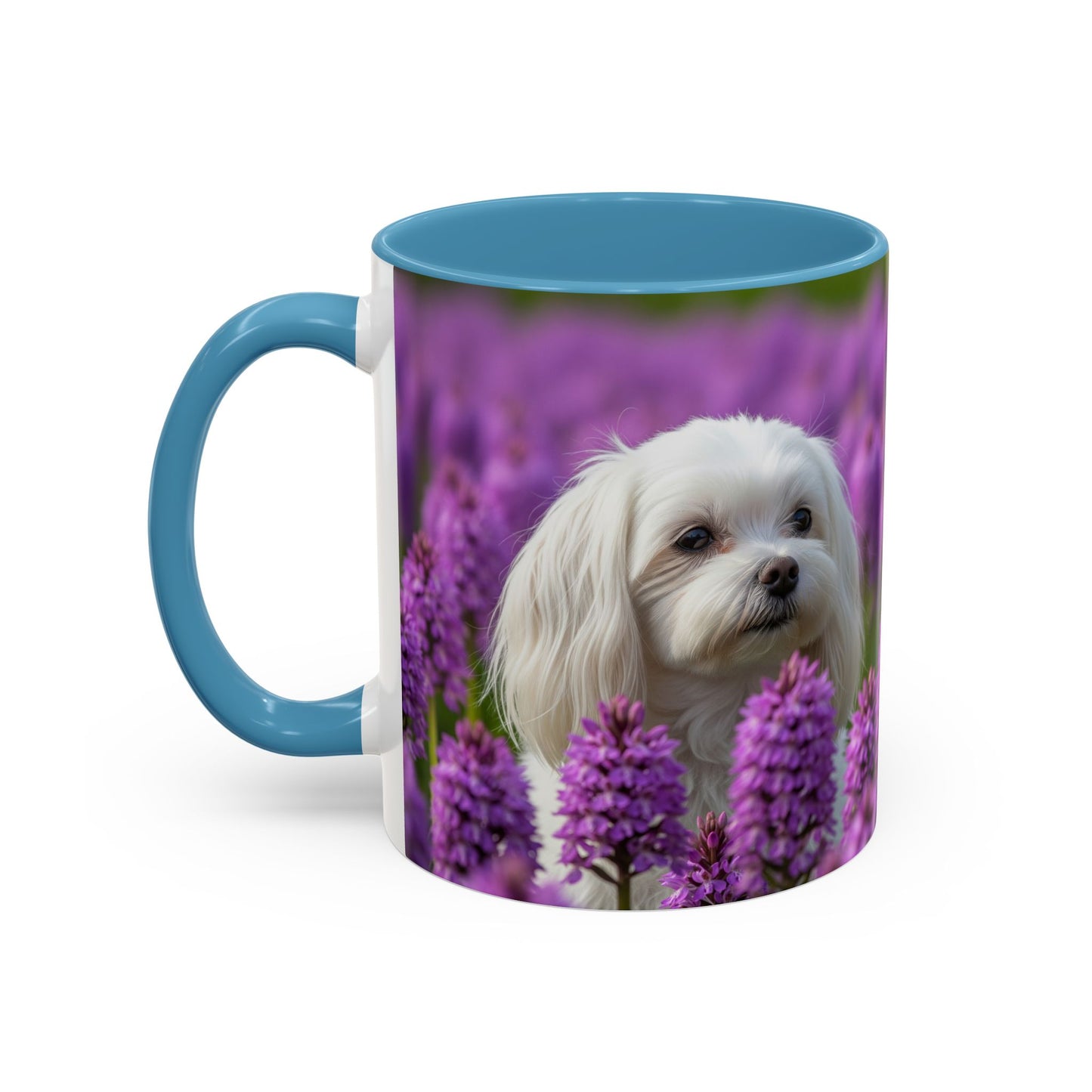 Mug à café à motif maltais - Cadeau idéal pour les amoureux des chiens