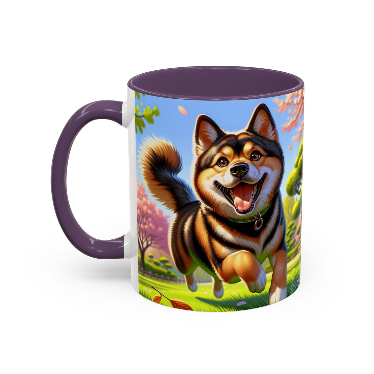 Taza de café con detalles de Shikoku: el regalo perfecto para los amantes de los perros