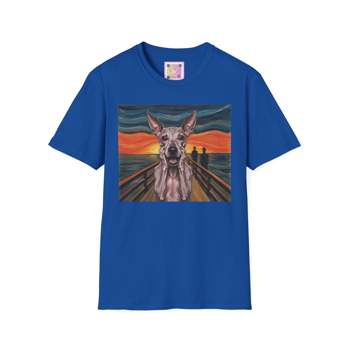 Canine Canvas Collection: Munch Homage Tee Shirt