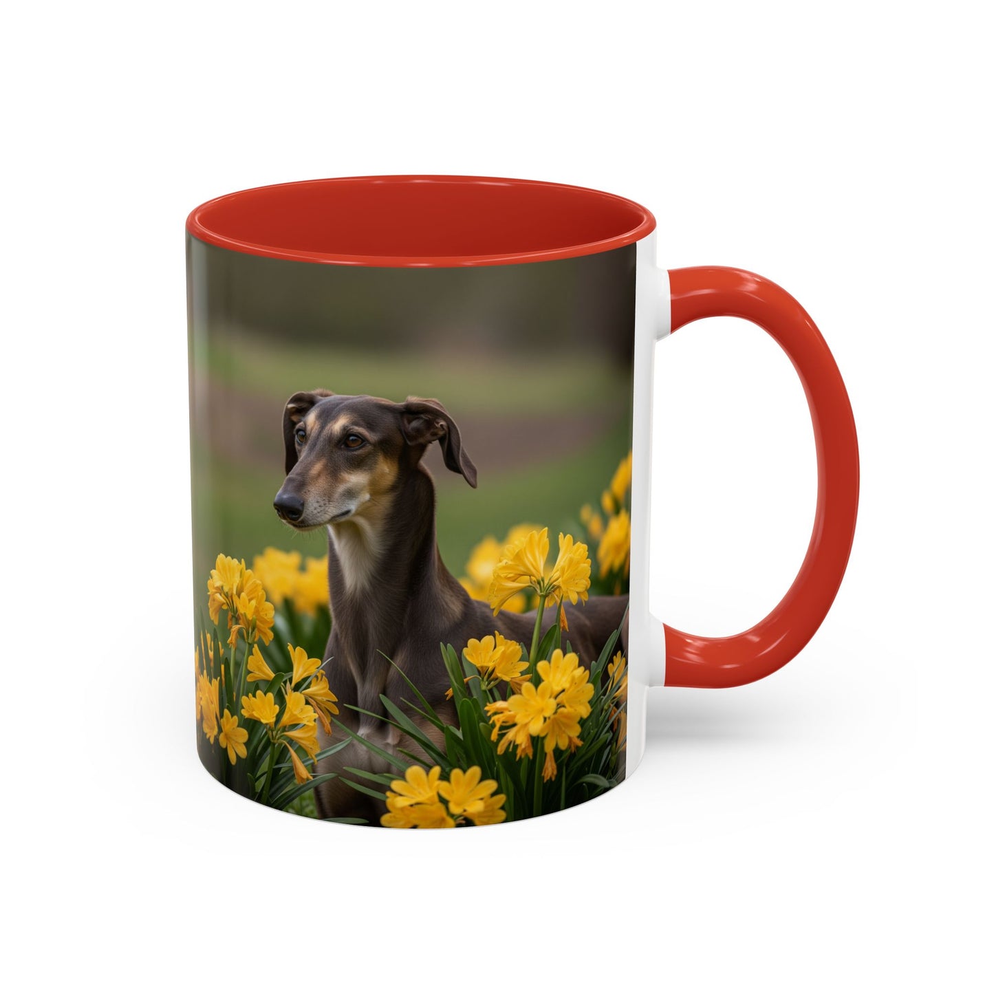 Sloughi Accent Coffee Mug - Perfect Gift for Dog Lovers