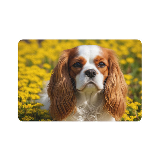 Pet Food Mat (12x18) - Cavalier King Charles Spaniel