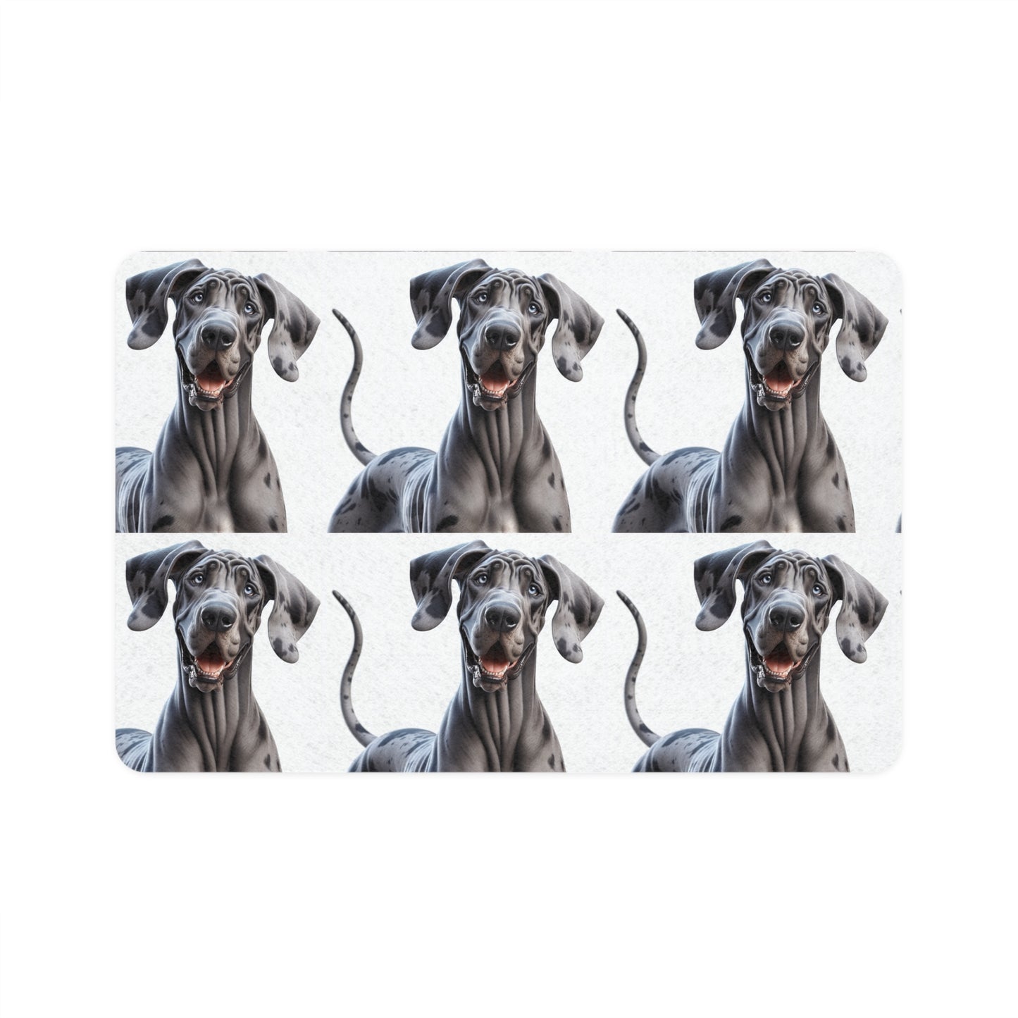 Pet Food Mat (12x18) - Great Dane