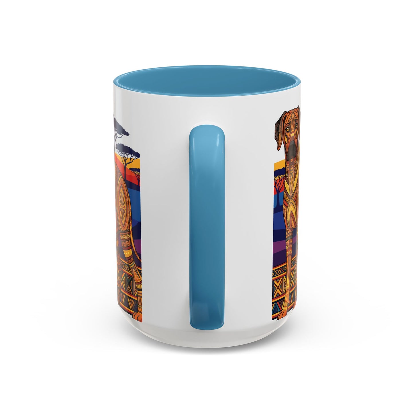 Taza de café con diseño de Rhodesian Ridgeback: el regalo perfecto para los amantes de los perros.