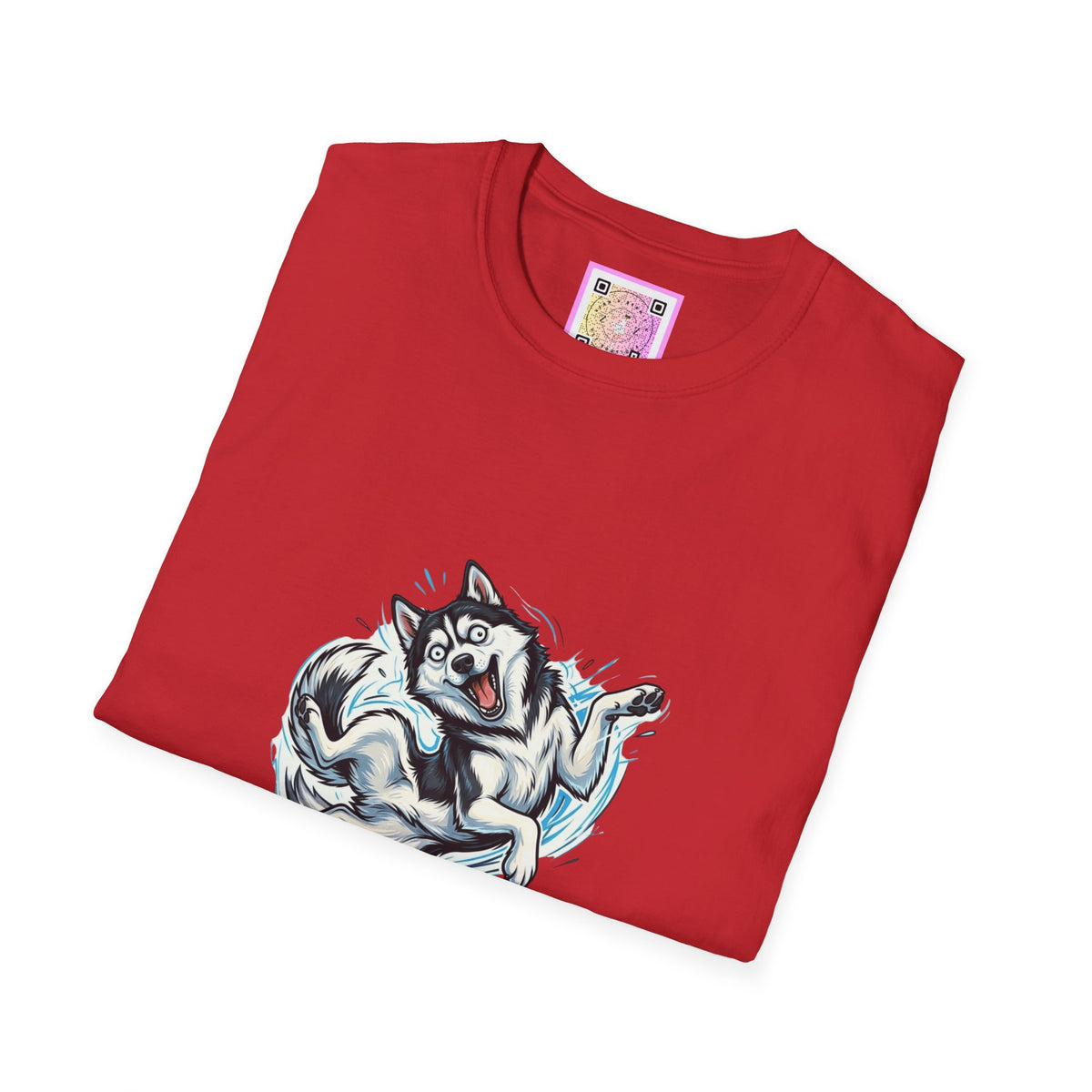 Siberian Husky Current Mood Tee Shirt