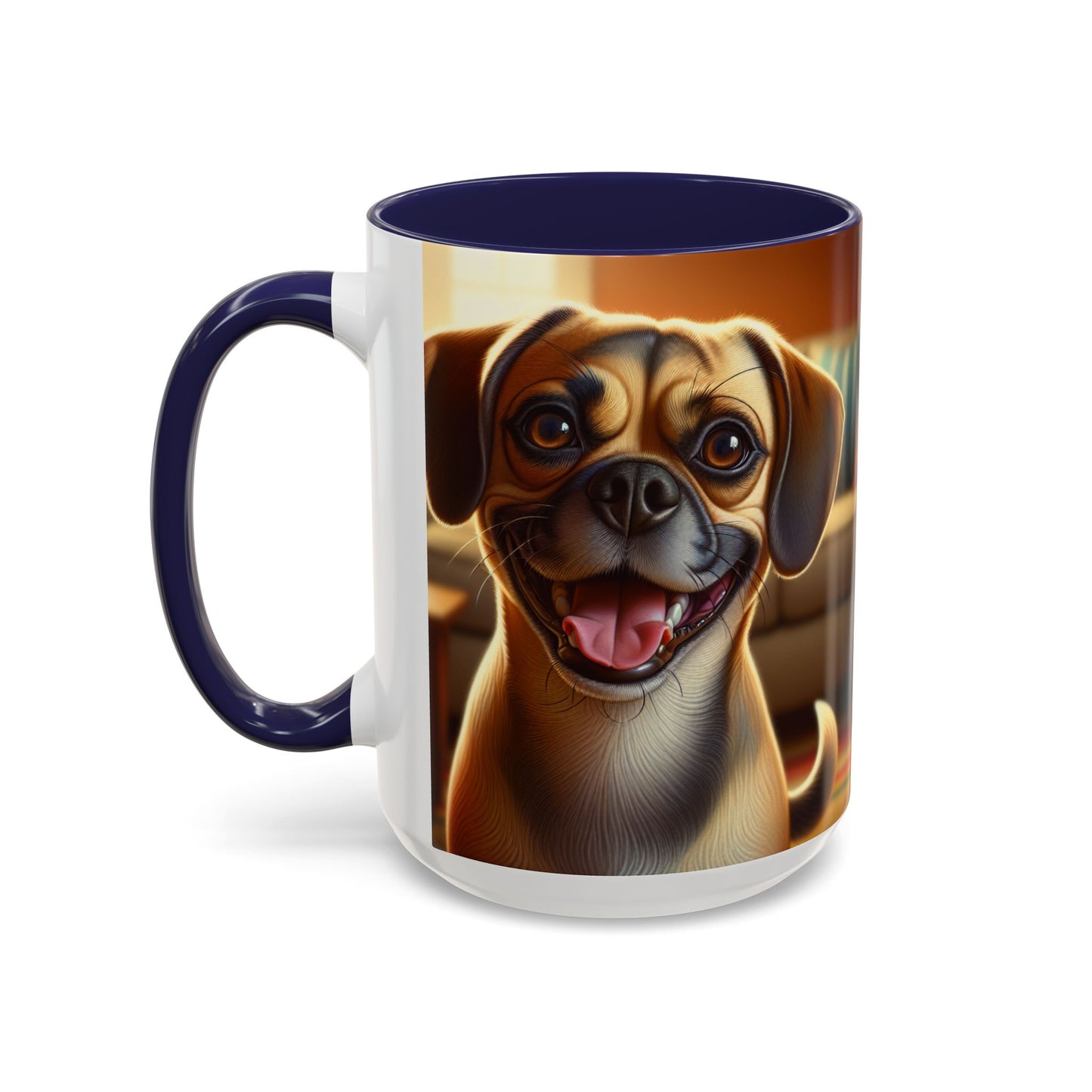 Taza de café con detalles de Puggle: el regalo perfecto para los amantes de los perros