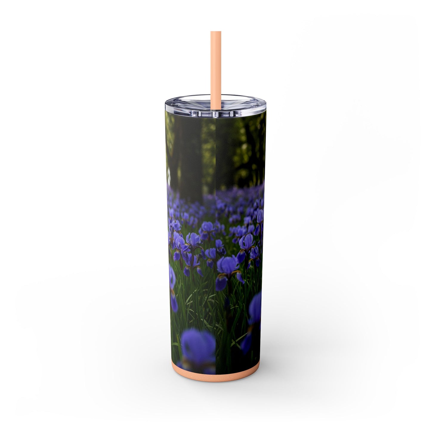 Portuguese Water Dog Skinny Tumbler with Straw, 20oz