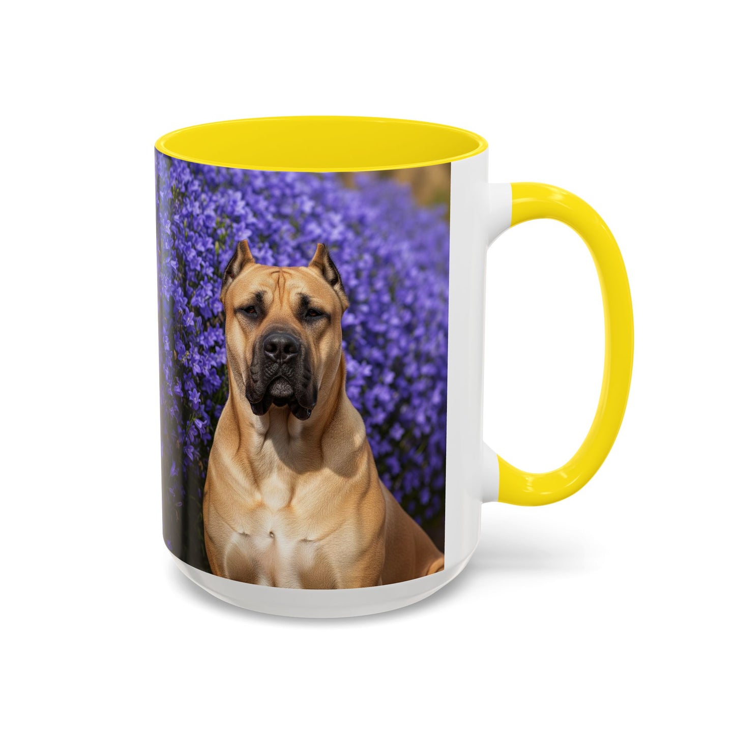 Taza con detalles de Presa Canario: el regalo perfecto para los amantes de los perros