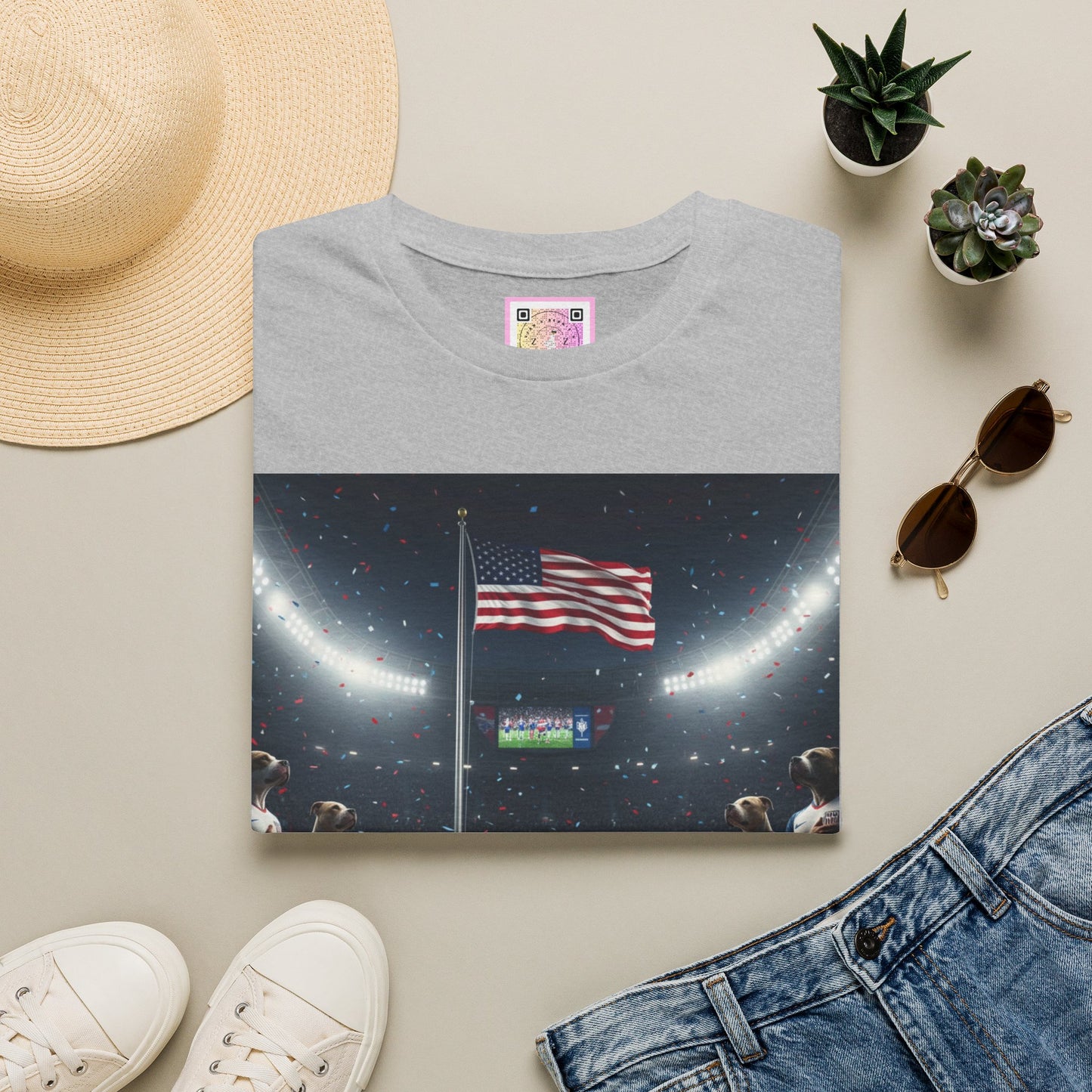 American Flag Championship T‑Shirt