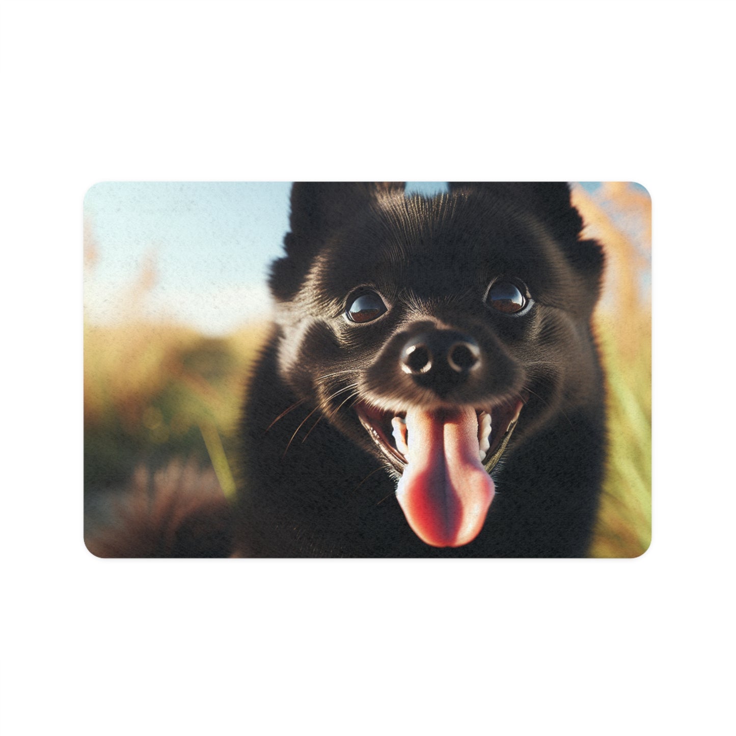 Pet Food Mat (12x18) - Schipperke