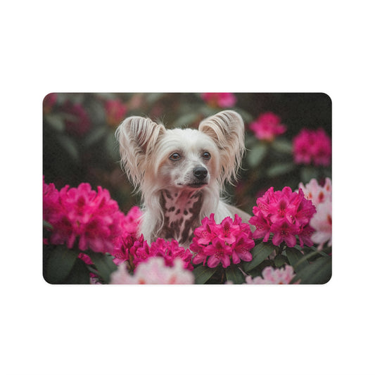 Pet Food Mat (12x18) - Chinese Crested