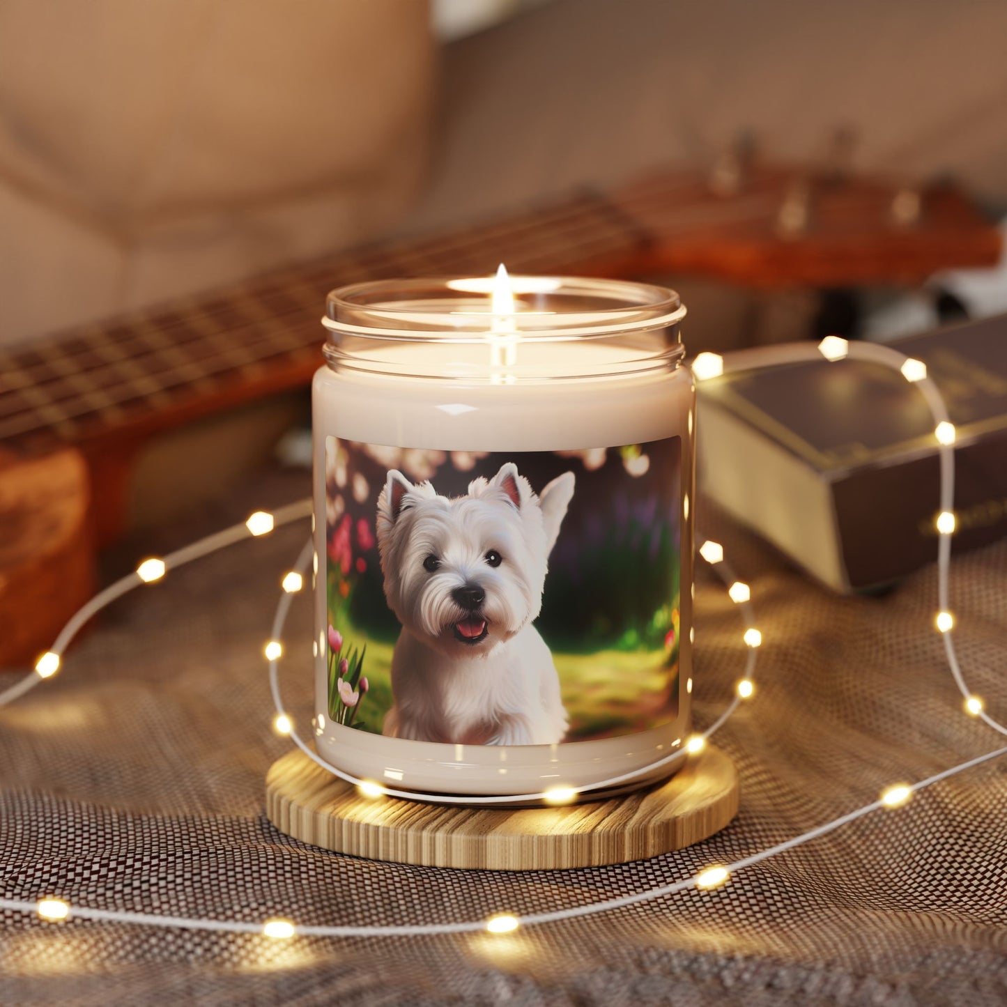 West Highland White Terrier- Scented Soy Candle, 9oz