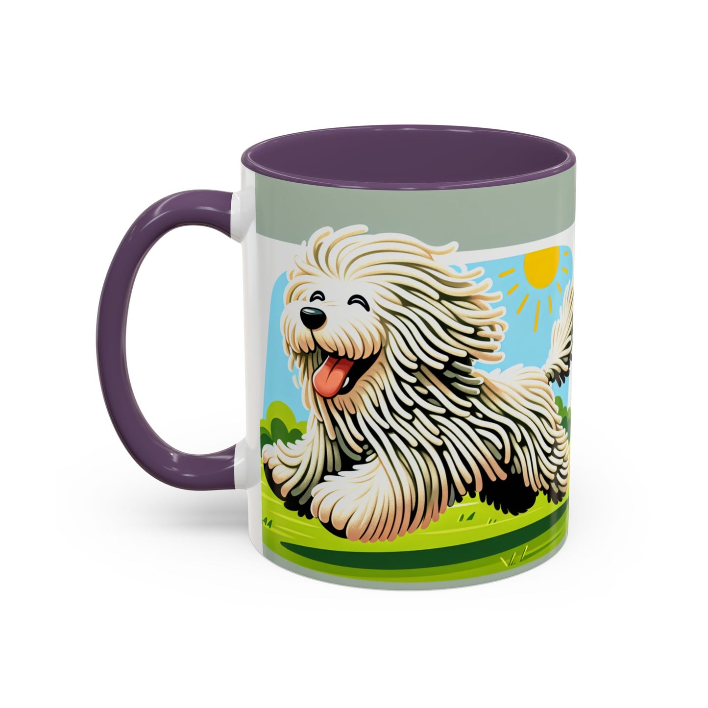 Mug Komondor Accent - Le cadeau idéal pour les amoureux des chiens