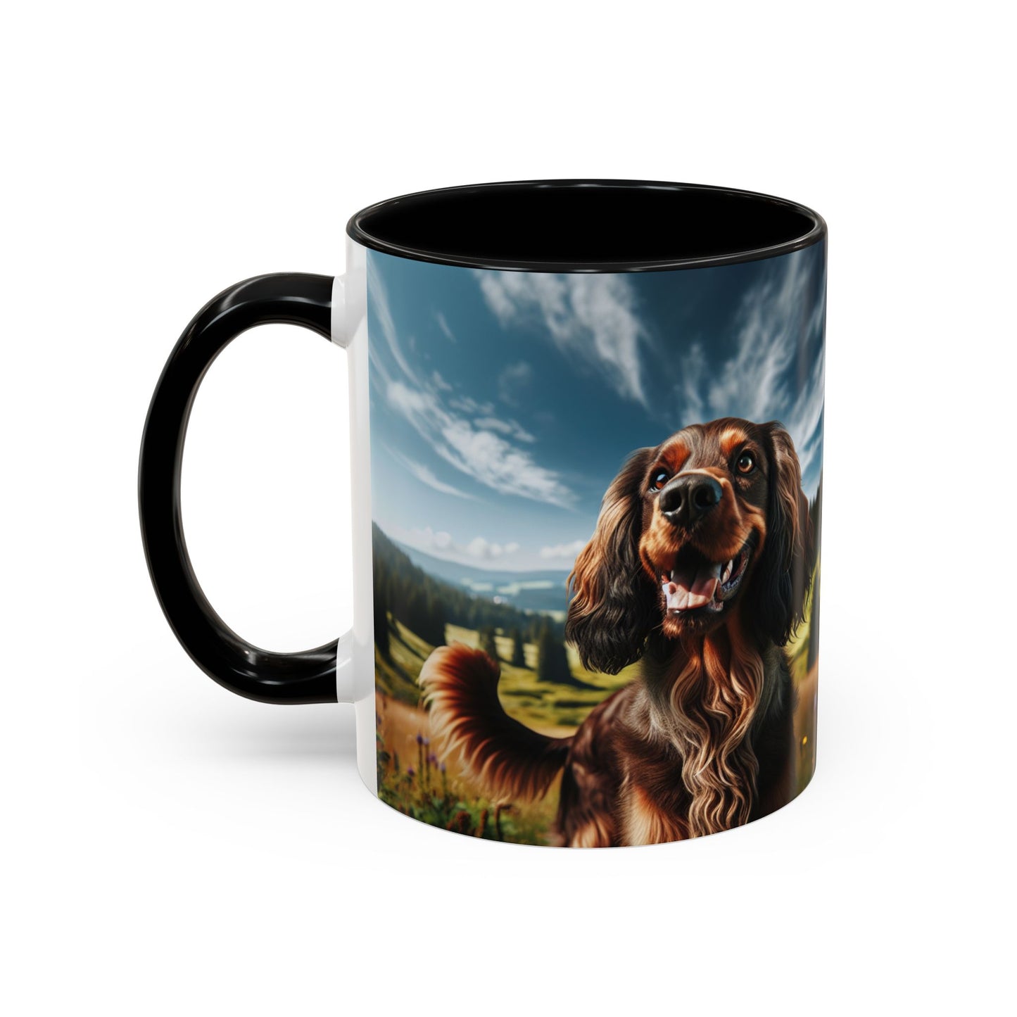 Deutscher Wachtelhund Accent Coffee Mug - Perfect Gift for Dog Lovers