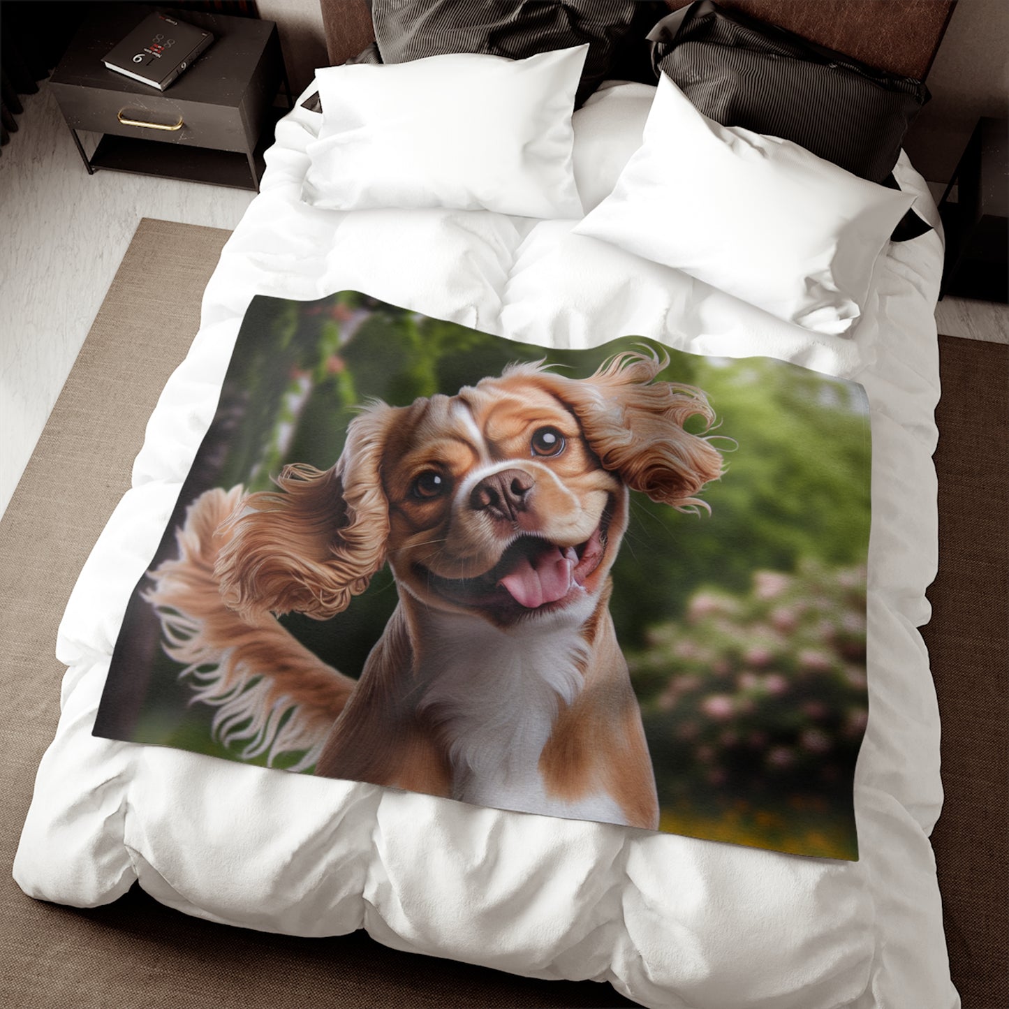 Cockabull Sweatshirt Blanket