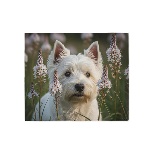 West Highland White Terrier Sweatshirt Blanket