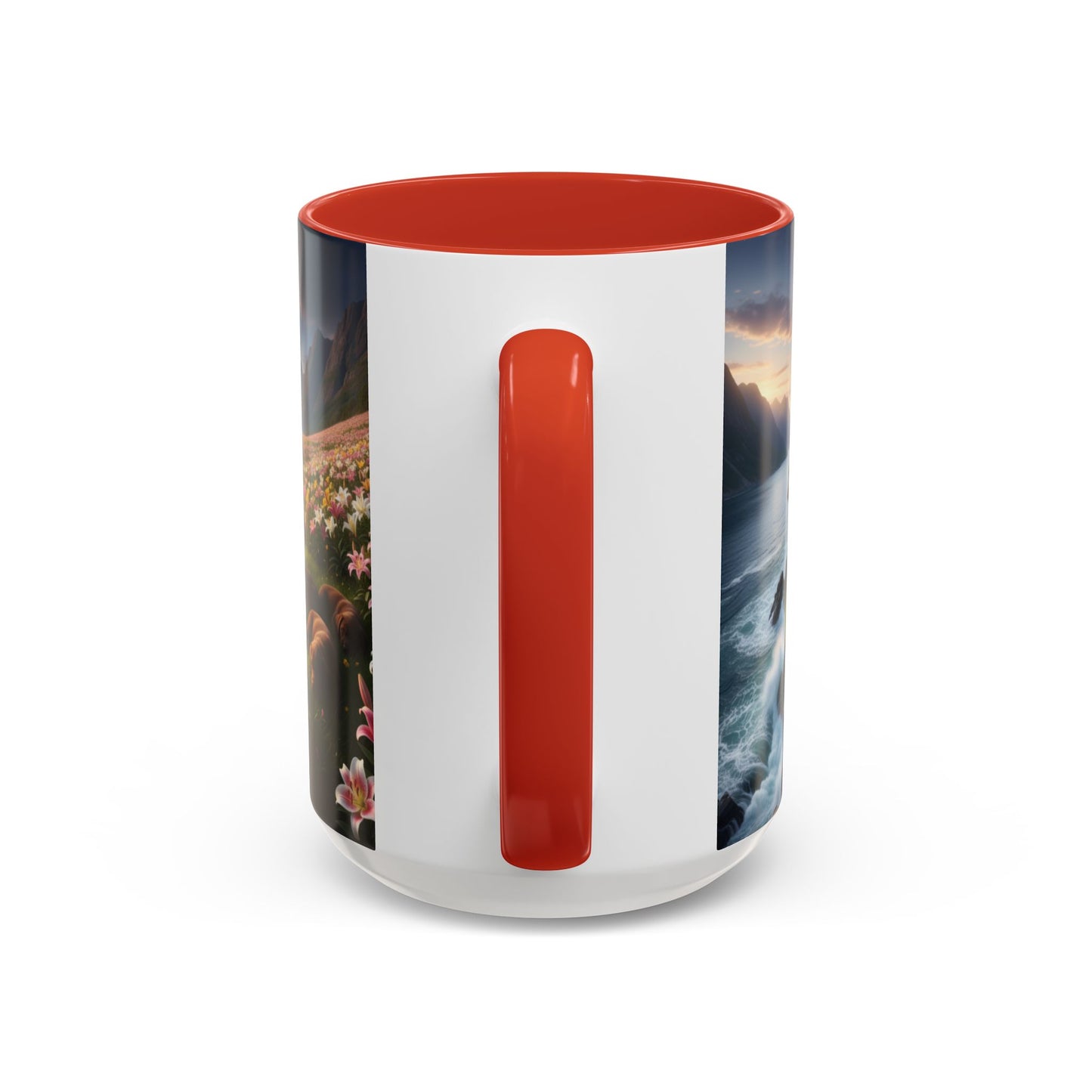 Chocolate Labrador Retriever Accent Mug – Ceramic Coffee Cup