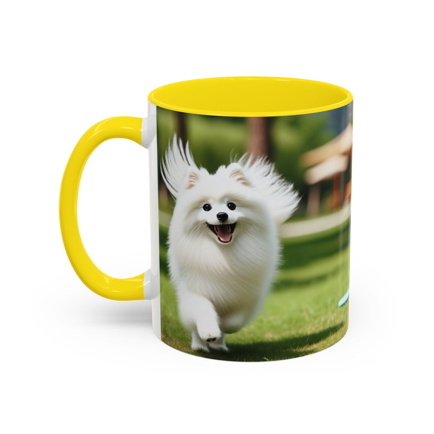 Taza de café con detalles de Spitz japonés: el regalo perfecto para los amantes de los perros