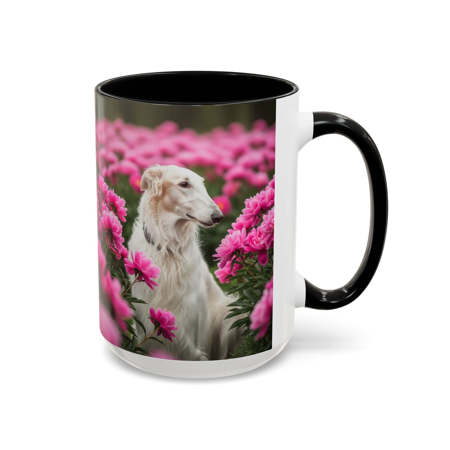 Borzoi Accent Coffee Mug - Perfect Gift for Dog Lovers