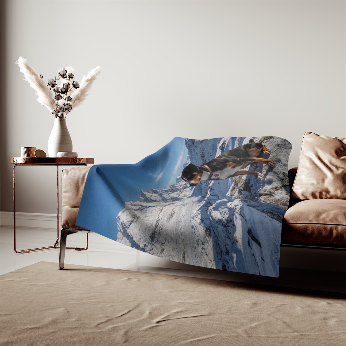 Entlebucher Mountain Dog Blanket