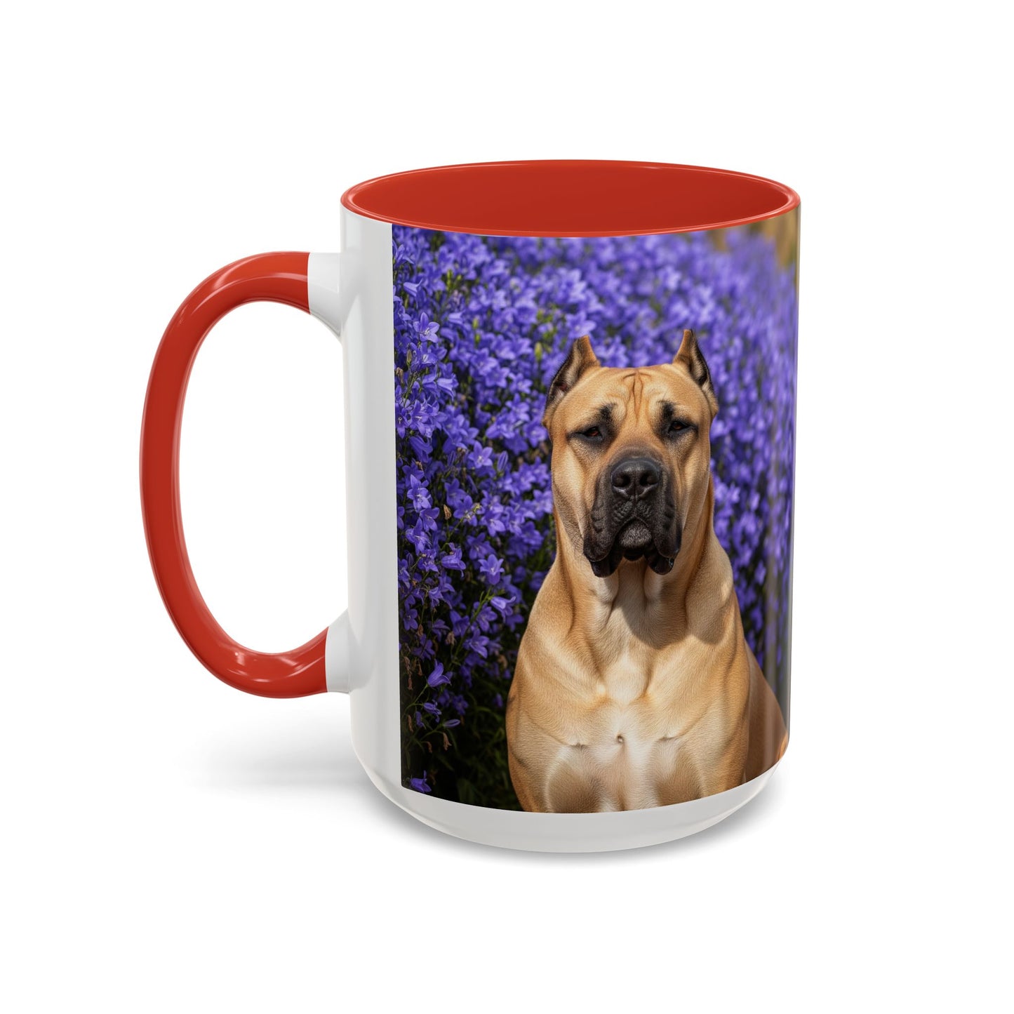 Taza con detalles de Presa Canario: el regalo perfecto para los amantes de los perros