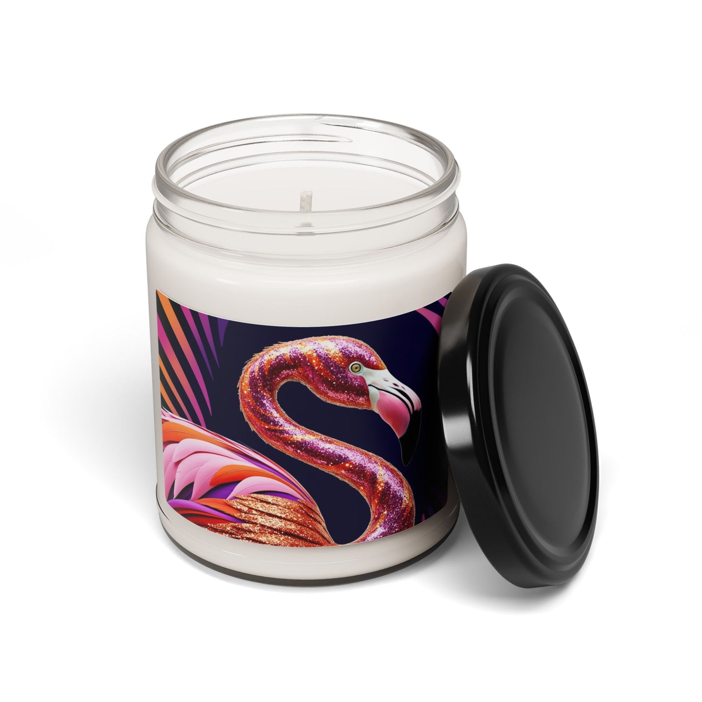 Psychedelic Flamingo- Scented Soy Candle, 9oz