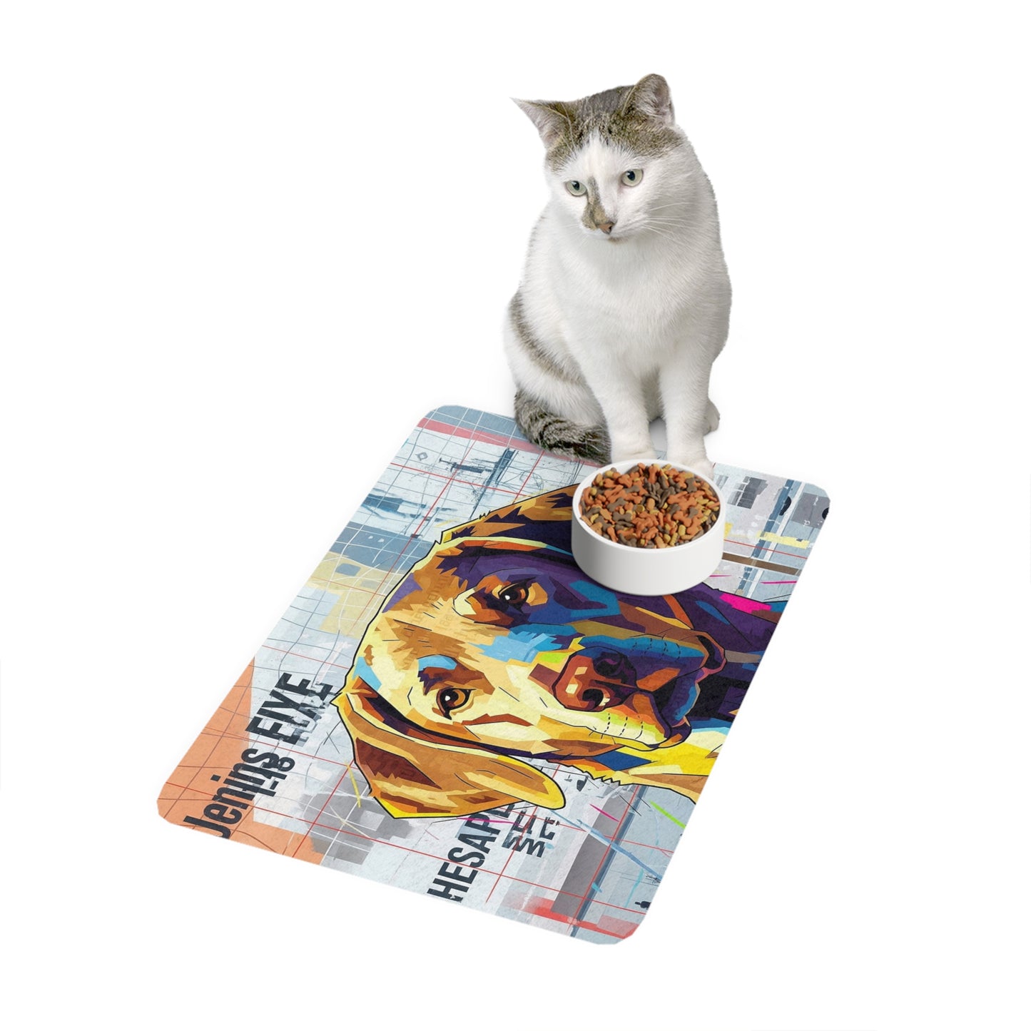Pet Food Mat (12x18) - Chesapeake Bay Retriever