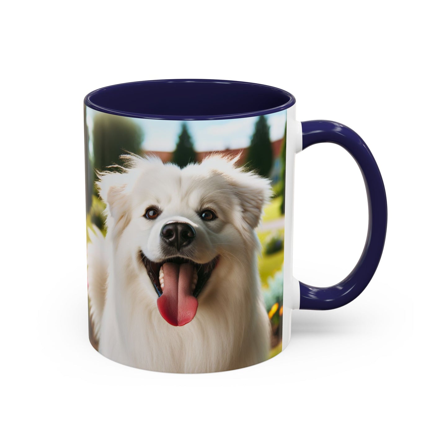 Taza de café con acento Slovensky Cuvac: el regalo perfecto para los amantes de los perros