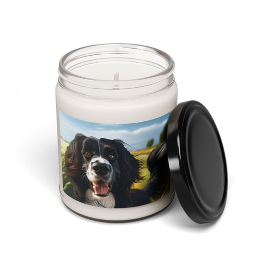 Large Munsterlander- Scented Soy Candle, 9oz