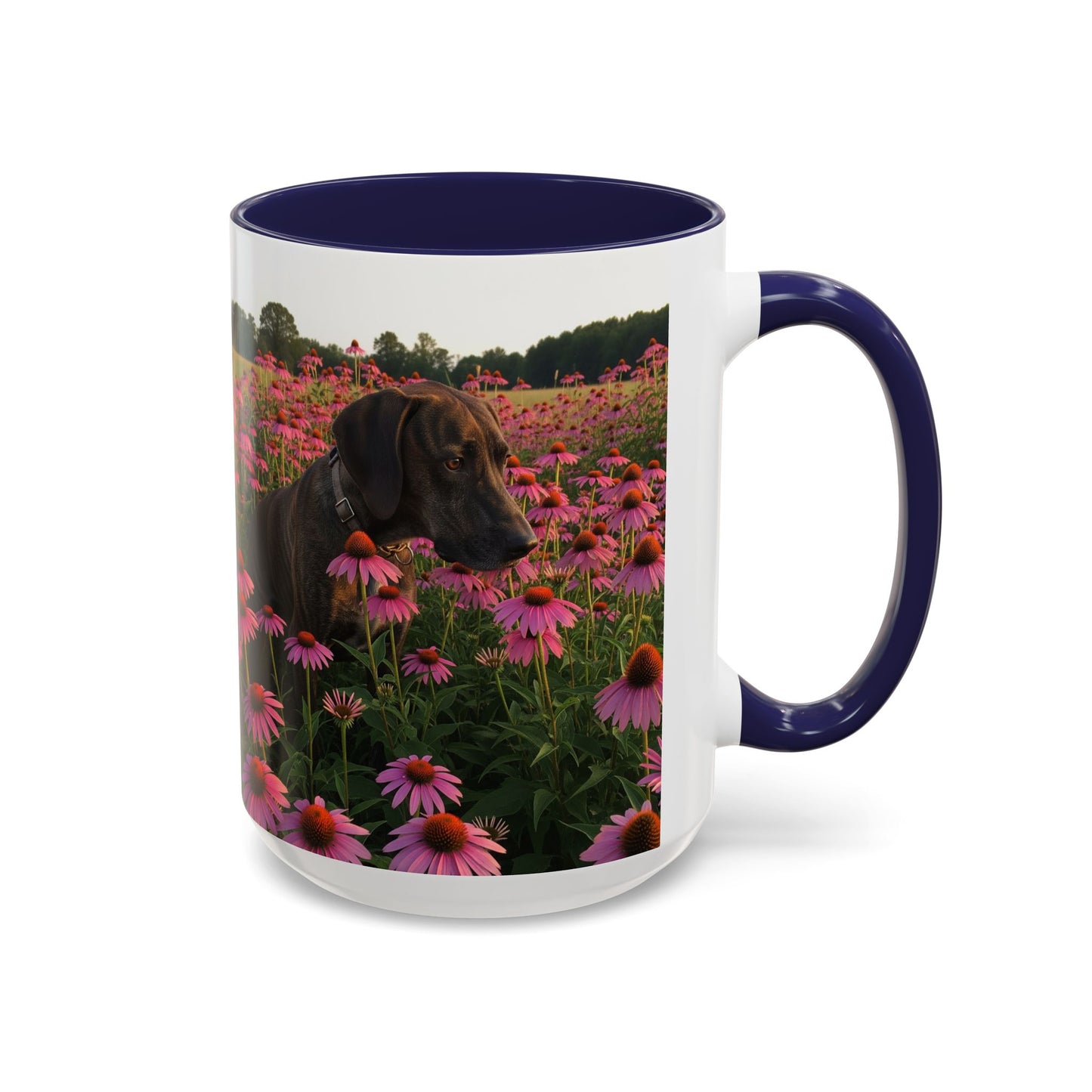 Treeing Tennessee Brindle Accent Coffee Mug - Perfect Gift for Dog Lovers