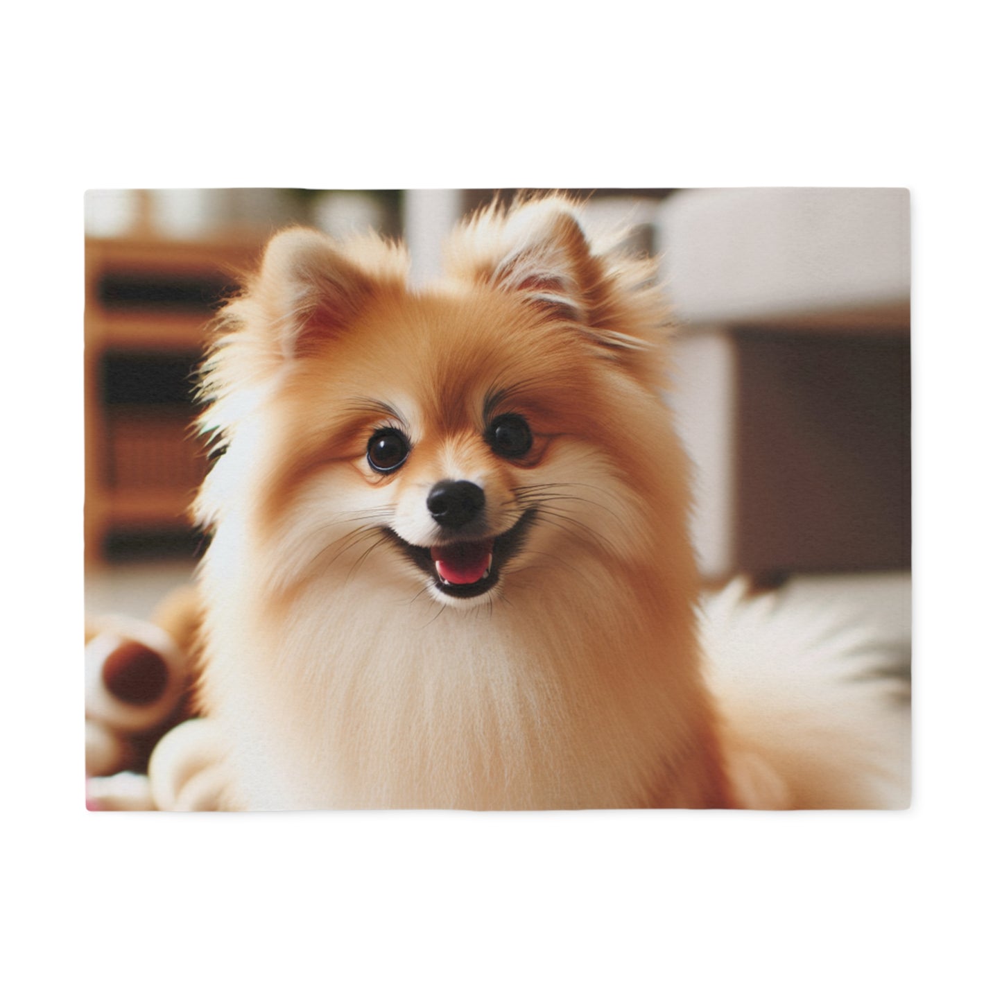 German Spitz Sweatshirt Blanket