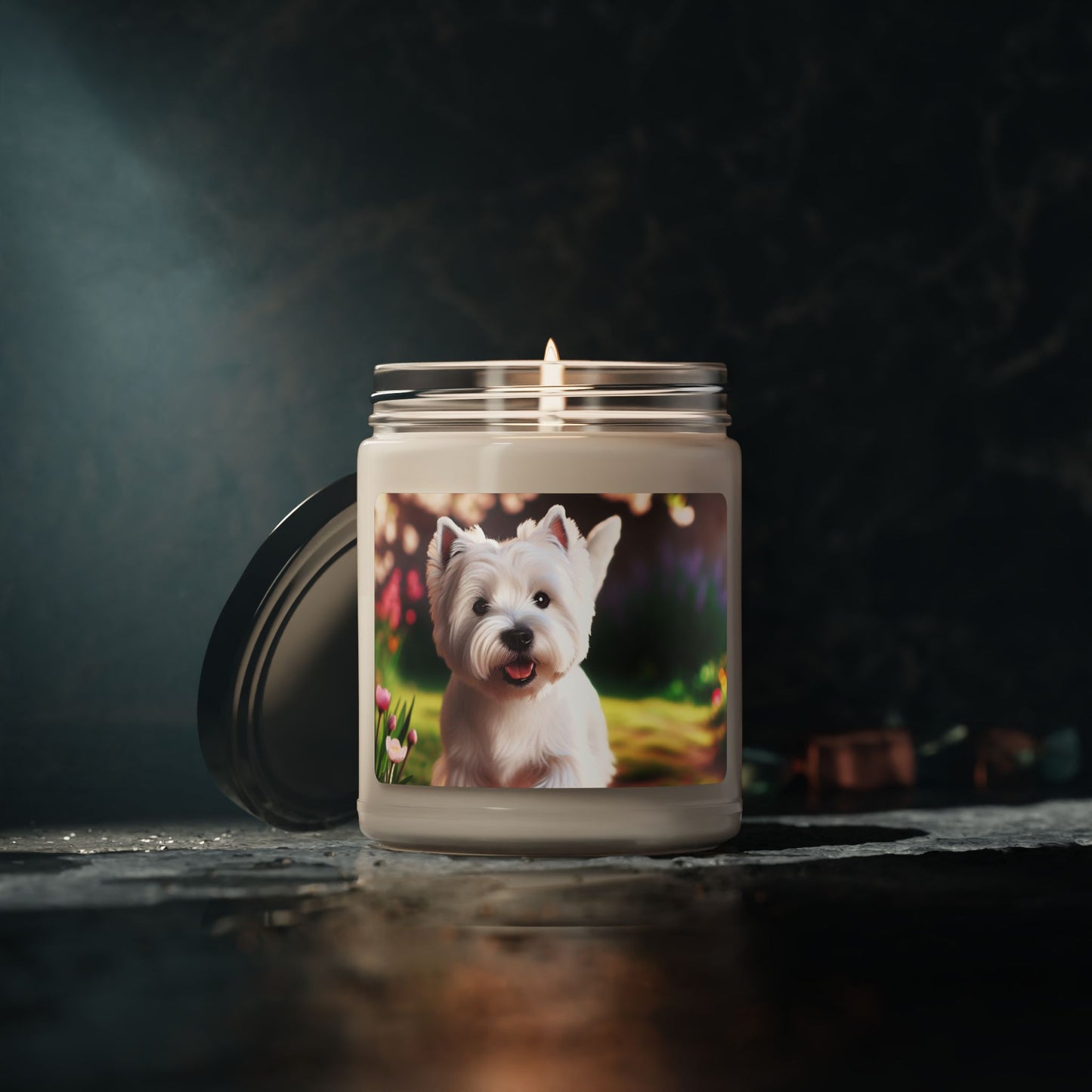 West Highland White Terrier- Scented Soy Candle, 9oz